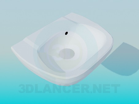 3d model Medium-sized sink - preview 3d model Medium-sized sink - preview