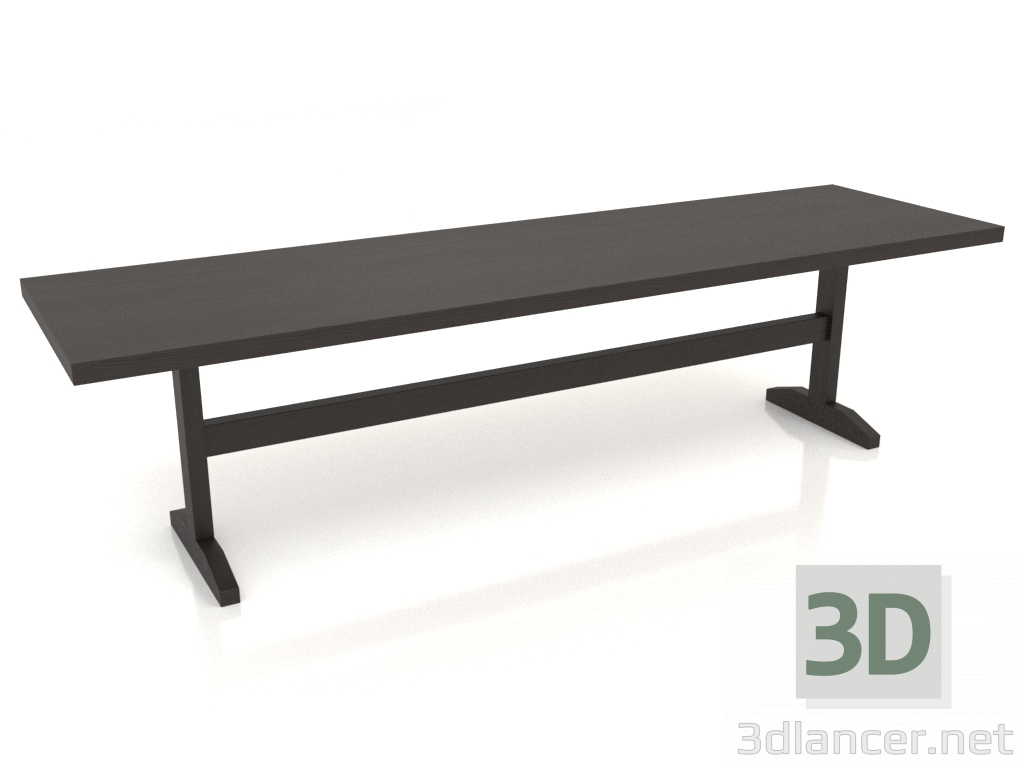 3d model Bench VK 12 (1600x450x420, wood brown dark) - preview