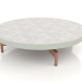 3d model Round coffee table Ø90x22 (Cement gray, DEKTON Kreta) - preview