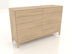 Commode FARGO 1500x450x950 mm (chêne éclairci)