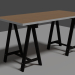 modèle 3D Table LINNMON / ODVALD - preview