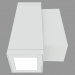 modello 3D Lampada da parete MICROSLOT UP-DOWN (S3813) - anteprima