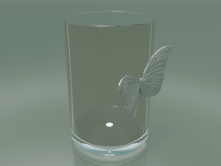 Vase Illusion Butterfly (H 30cm, D 20cm)