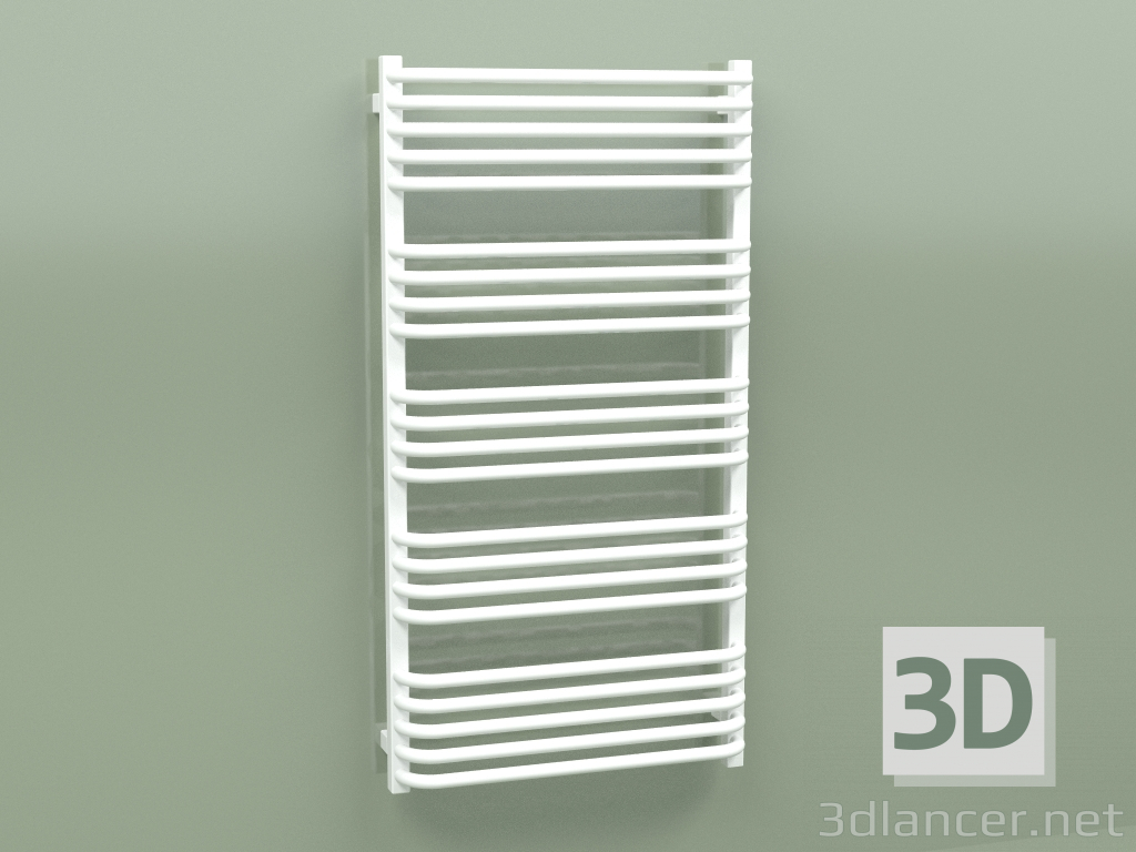 3D modeli Elektrikli ısıtmalı havlu askısı Alex One (WGALN114060-S8-P4, 1140x600 mm) - önizleme