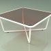 modello 3D Tavolino 001 (Vetro Bronzato, Metallo Latte) - anteprima