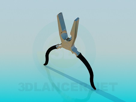 3d model Pliers - preview 3d model Pliers - preview