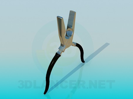 3d model Pliers - preview 3d model Pliers - preview