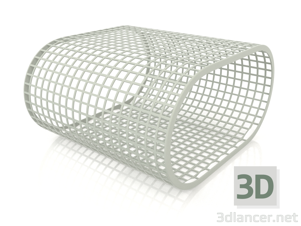 3 डी मॉडल कॉफ़ी टेबल (सीमेंट ग्रे) - पूर्वावलोकन
