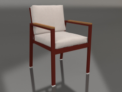 Dining chair (Wine red)
