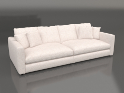 3-seater sofa Sense (Cream)