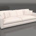 3d model 3-seater sofa Sense (Cream) - preview
