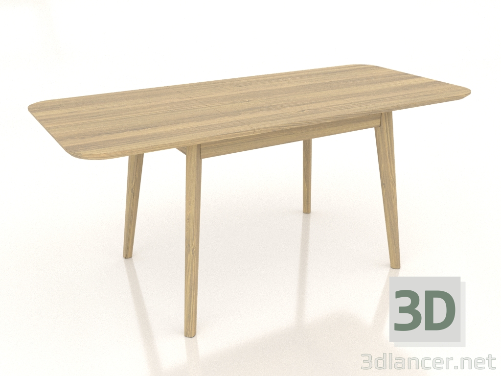 Modelo 3d Mesa de jantar TRANSFORM 1700x750 mm (carvalho clareado) - preview