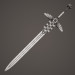 3 डी काल्पनिक तलवार मॉडल खरीद - रेंडर