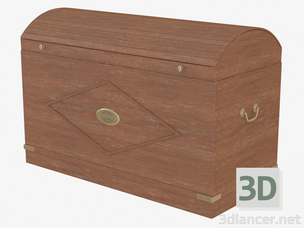 3d model Chest in the nautical style - preview