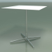 modèle 3D Table carrée 5549 (H 72,5 - 69x69 cm, Blanc, LU1) - preview