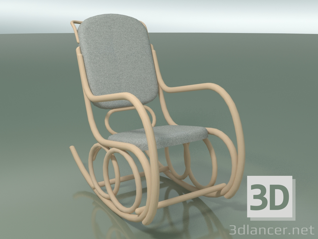 modello 3D Sedia a dondolo Dondolo 591 (353-591) - anteprima