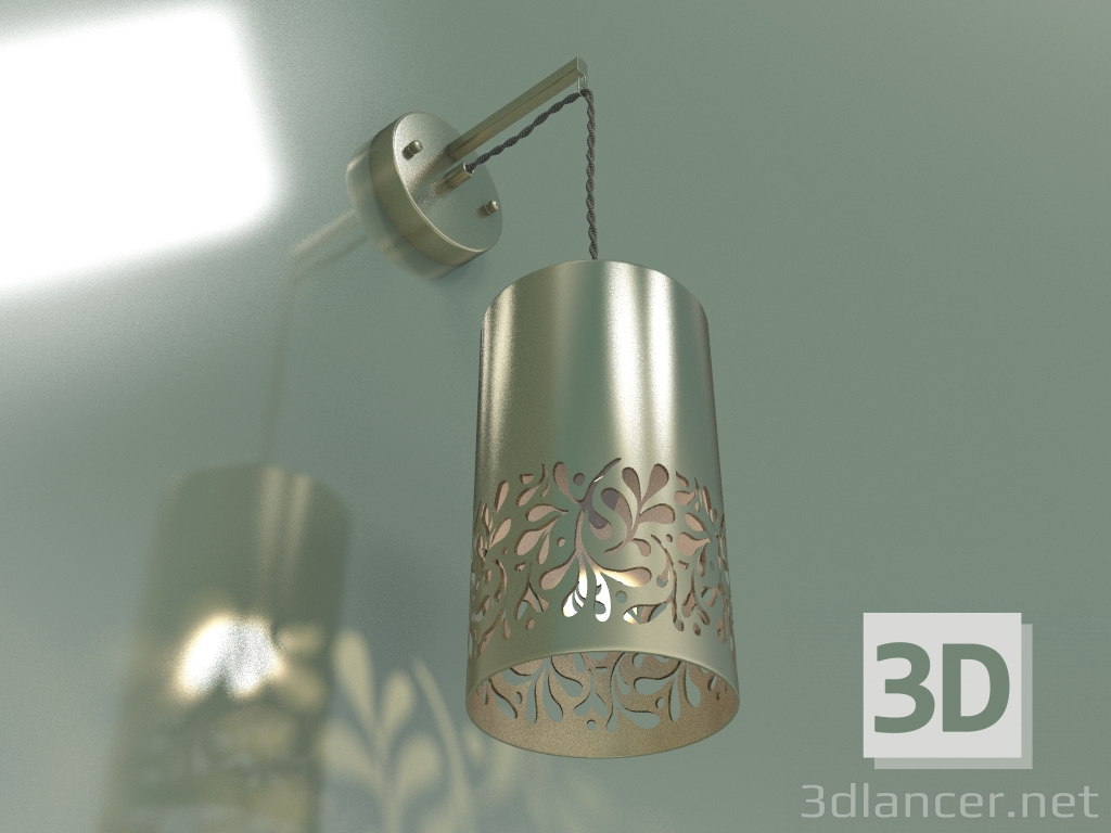 3D modeli Aplik 50071-1B (antik bronz) - önizleme