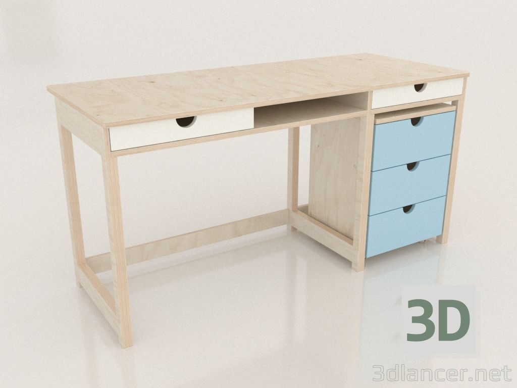 3D Modell MODE T1 Schreibtisch (TBDTA0) - Vorschau