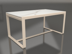 Table à manger 150 (DEKTON Aura, Sable)