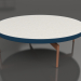 3 डी मॉडल गोल कॉफ़ी टेबल Ø120 (ग्रे नीला, डेकटन सिरोको) - पूर्वावलोकन
