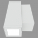3D modeli Duvar lambası MİKROSLOT YUKARI-AŞAĞI (S3813W) - önizleme