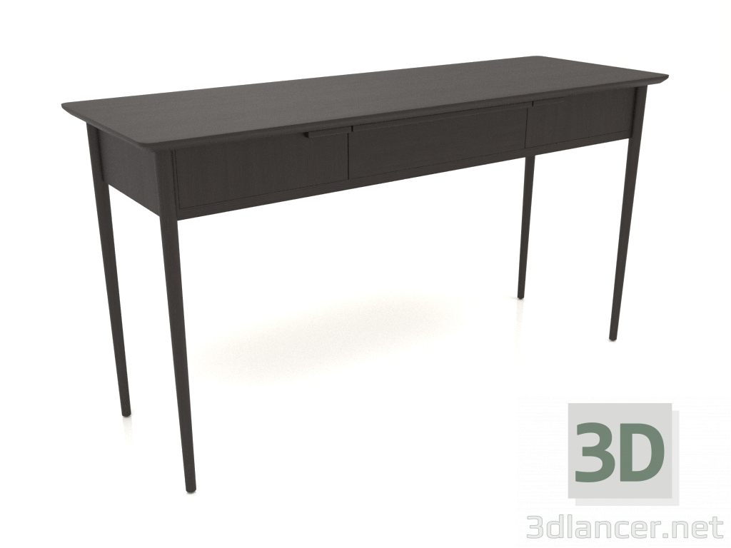 Modelo 3d Mesa de trabalho RT 01 (1660x565x885, madeira castanho escuro) - preview