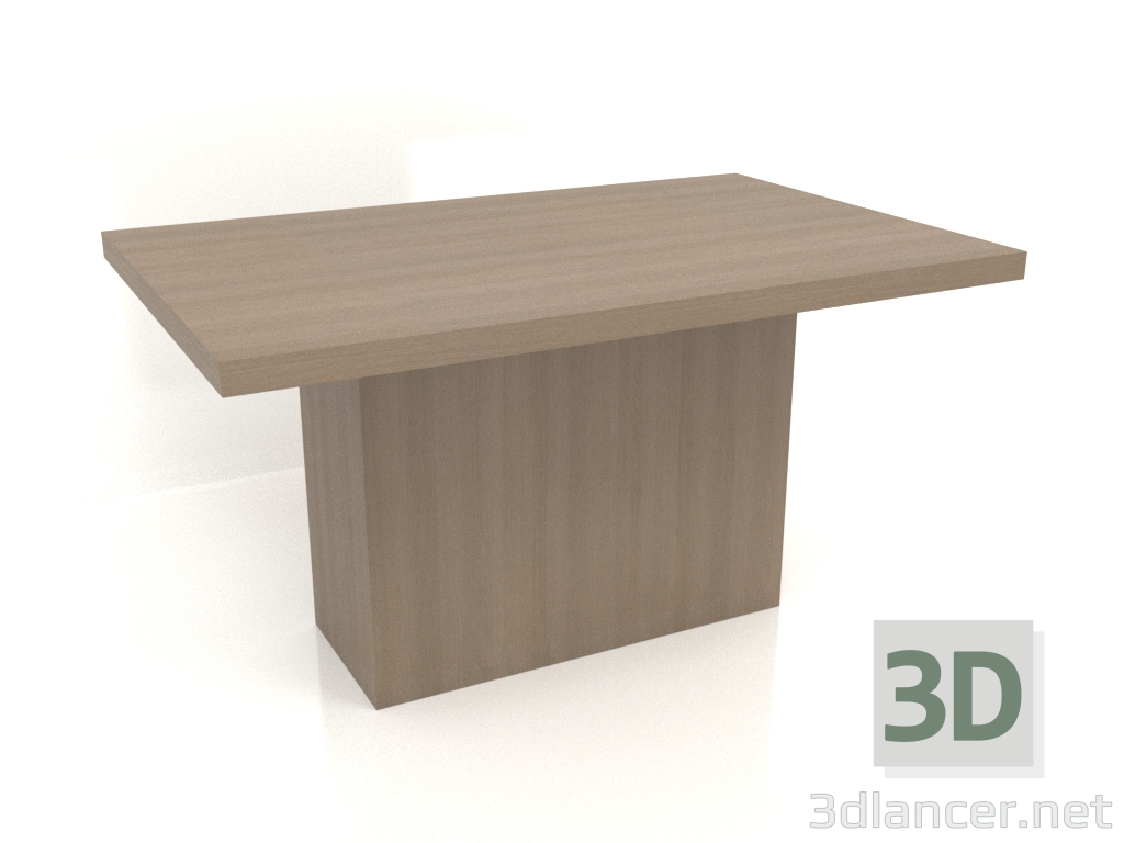 3d model Dining table DT 10 (1400x900x750, wood grey) - preview