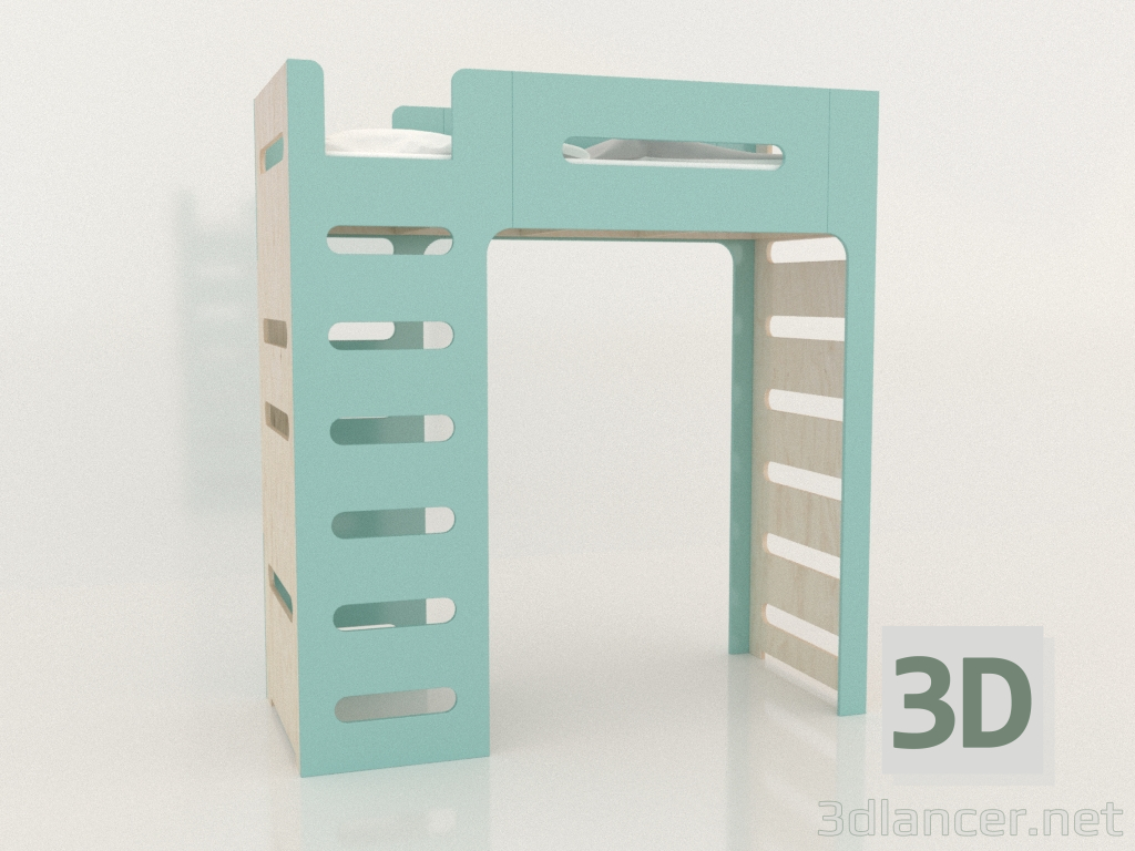 modèle 3D Lit mezzanine MOVE GL (FTMGL0) - preview