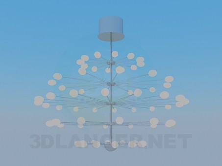 modelo 3D Araña de luces - escuchar modelo 3D Araña de luces - escuchar