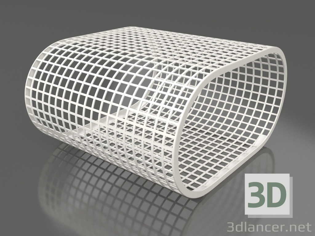 modello 3D Tavolino (Grigio agata) - anteprima