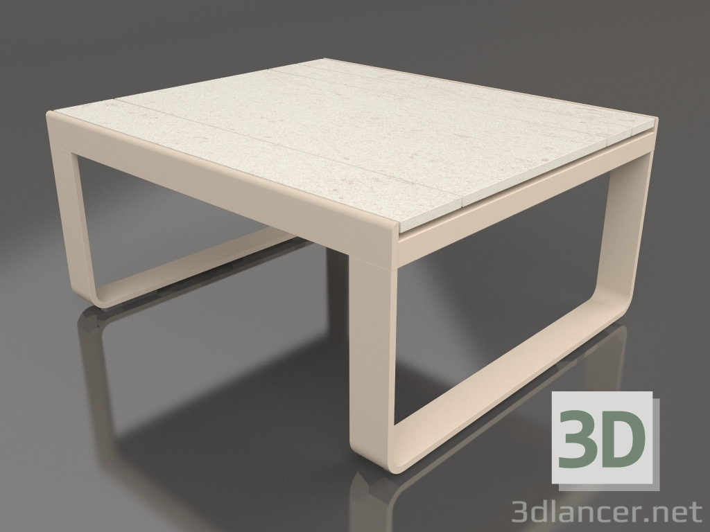 3d model Club table 80 (DEKTON Danae, Sand) - preview