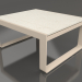 modèle 3D Table club 80 (DEKTON Danae, Sable) - preview