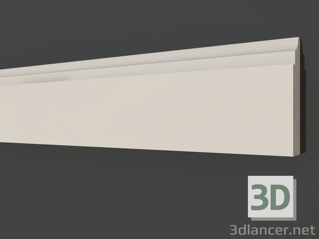 3d model Plaster molding LG 034 (60x15) - preview