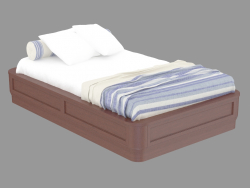 Ліжко двоспальне з тематикою моря