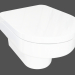 3d model Toilet bowl suspended Quattro (K63100) - preview