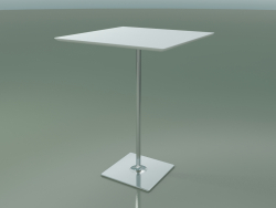 Quadratischer Tisch 0644 (H 105 - 79 x 79 cm, F01, CRO)