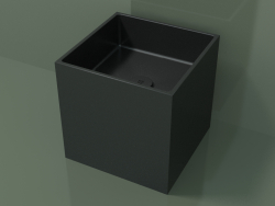 Countertop washbasin (01UN12101, Deep Nocturne C38, L 36, P 36, H 36 cm)