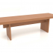 3d model Bench VK 13 (1600x450x450, wood red) - preview
