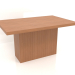 modèle 3D Table à manger DT 10 (1400x900x750, bois rouge) - preview