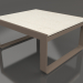 modèle 3D Table club 80 (DEKTON Danae, Bronze) - preview