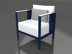 Клубное кресло (Night blue)