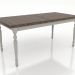 modèle 3D Table à manger 1600x800 mm (pliée, RAL 7044, frêne noyer éclairci) - preview