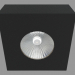 3D modeli Yüzey monte LED armatür (DL18812_7W Siyah SQ) - önizleme