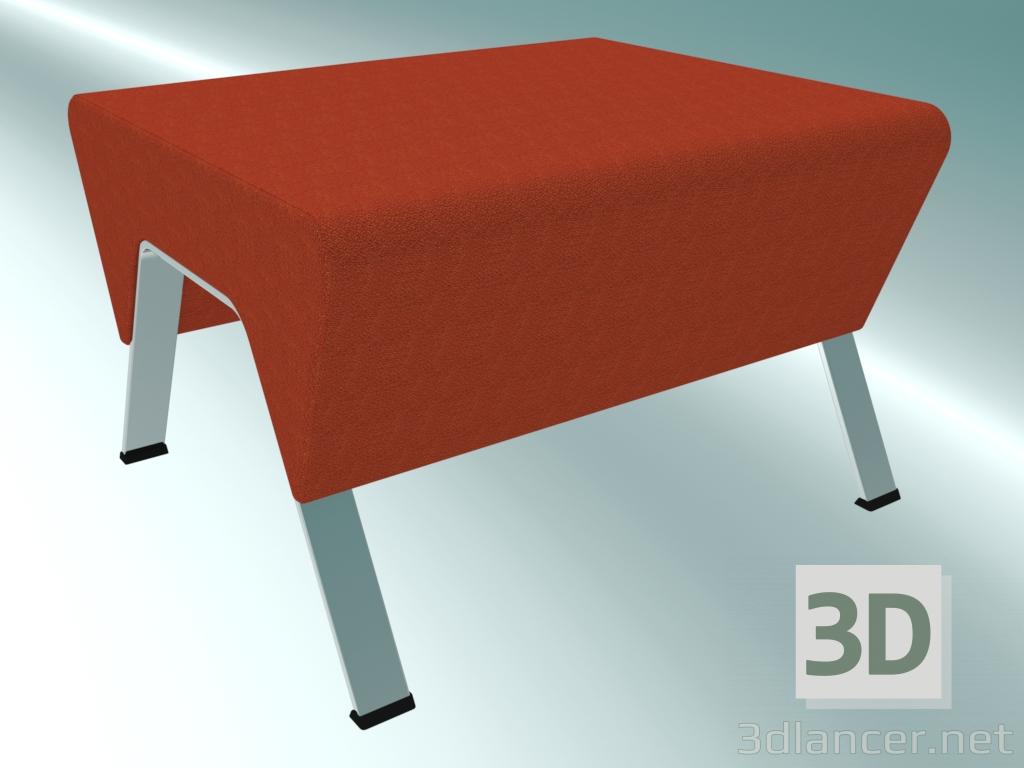 3d model Single bench (10) - preview