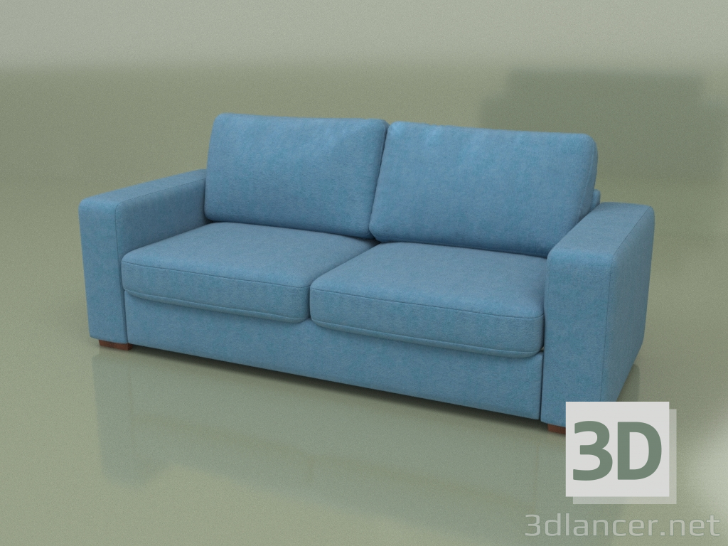 modello 3D Divano triplo Morti (Lounge 21) - anteprima