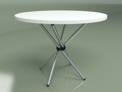 Обеденный стол Bouquet диаметр 100 (белый)