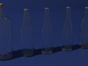 garrafas de vidro