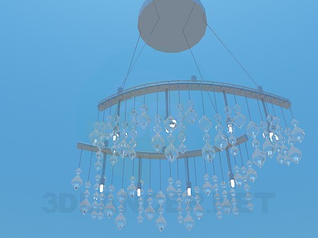 modelo 3D Araña de luces - escuchar modelo 3D Araña de luces - escuchar