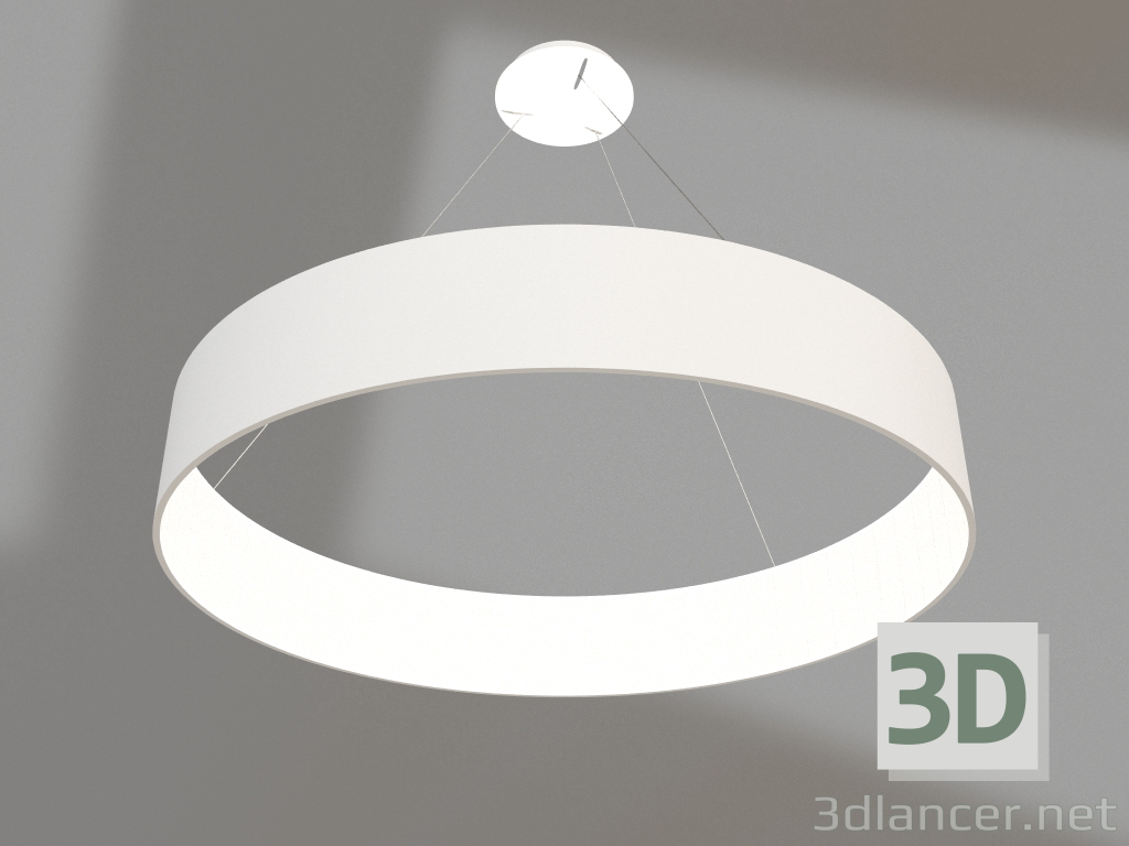modello 3D Lampada SP-TOR-RING-HANG-R600-42W Day4000 (WH, 120°) - anteprima