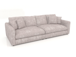 3-seater sofa Sense (Light Gray Soft)